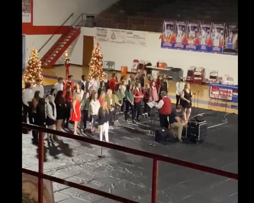 The Neshoba Central High School and Middle School choruses presented their annual Christmas Concert on the evening of December 15 in the Neshoba Central School District Gym.
